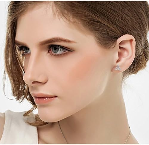 Celtic Stud Earrings Sterling Silver Celtics Jewelry Triquetra Knot Earrings Studs for Women Teen Girls - Image 6