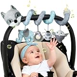 regalo trio passeggino roma 【Materiale sicuro】: Il giocattolo da appendere al passeggino è realizzato in tessuto morbido e sicuro, atossico, privo di BPA, senza additivi fluorescenti, non irritante per la pelle del bambino, sicuro per i bambini.