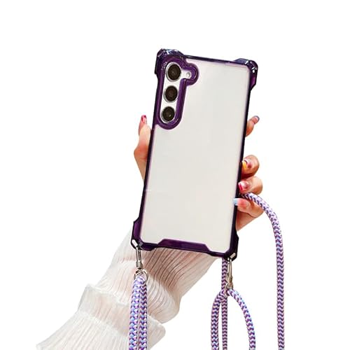 AGENIUS�EFor Galaxy A57 5G�p�P�[�X �X�}�z�V�����_�[ �J�o�[ �N���A ���� �V�����_�[�X�g���b�v ���|���x���g�t�� �p �ی� �R�[�i�[�o���p�[(�p�[�v��)
