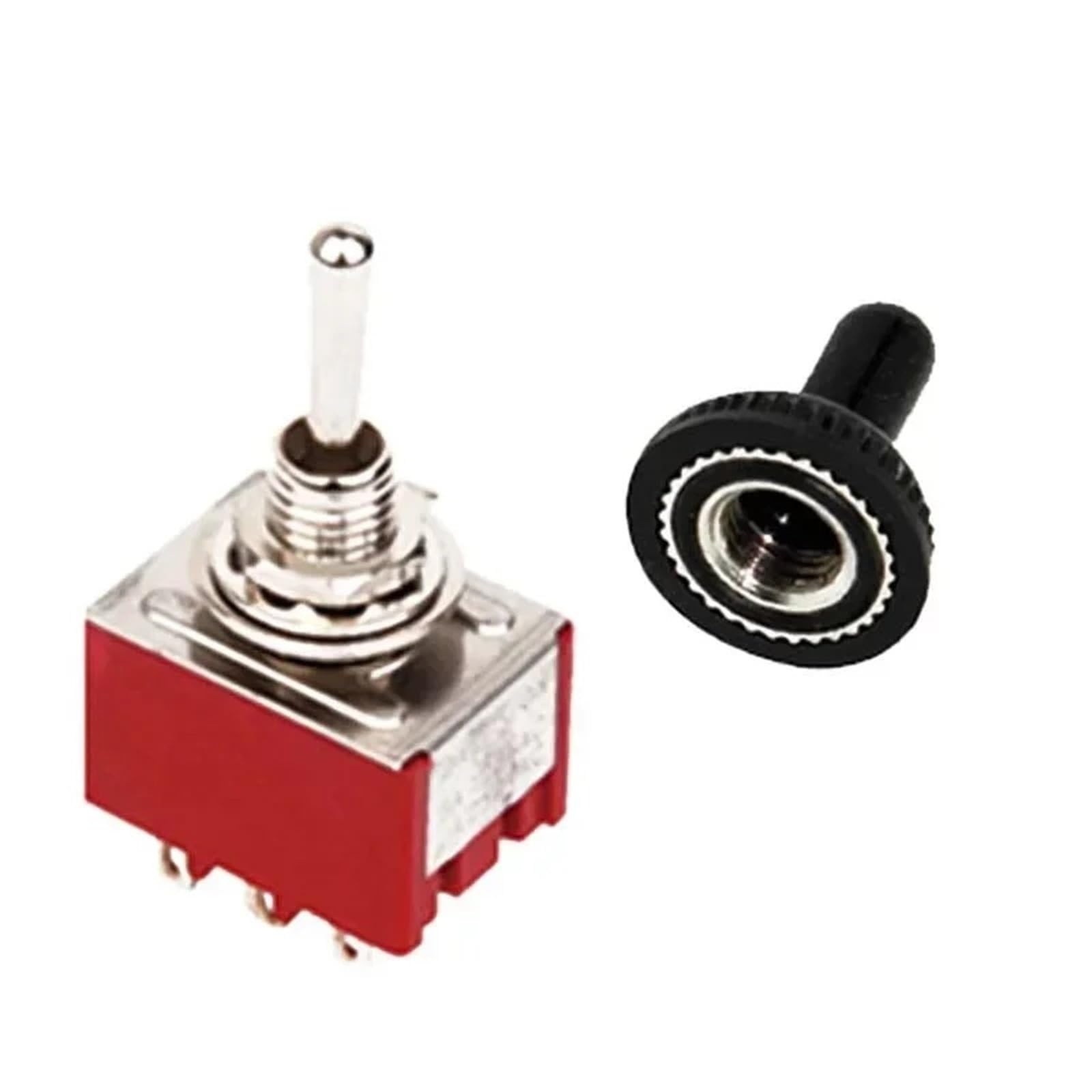 Interruptor MTS-303 robusto de tres posiciones con palanca roja 2