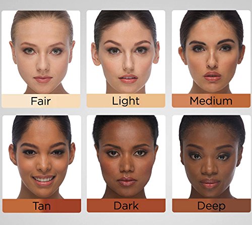 Eve Pearl 4 Pcs Conceal Brighten And Enhance Your Face Dual Salmon Concealer Brush Blush Lip Gloss Set Make Up Kit (Tan) #TOP5