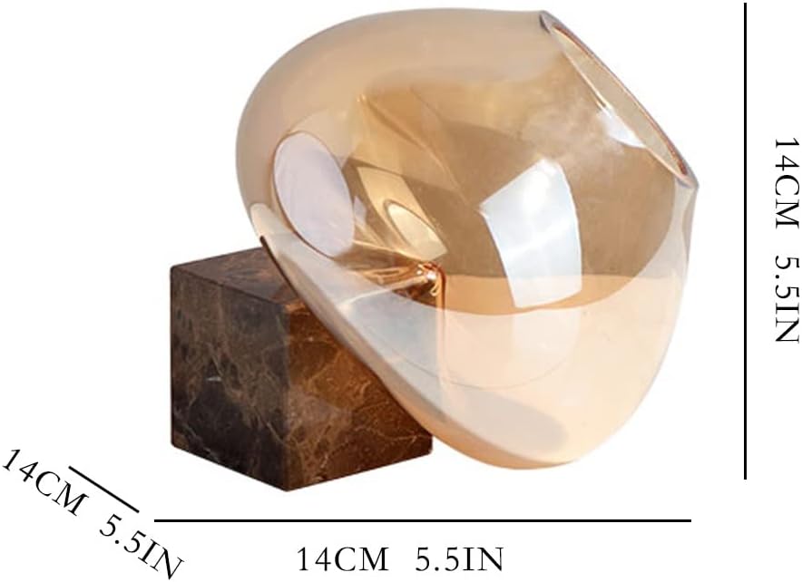 Miniatura 2 de Decoración de mesa de centro, decoración de mesa, decoración simple y moderna geométrica cuadrada de cristal, decoración de comedor, sala de estar,