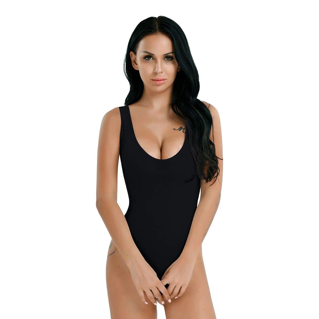 Buy Women's One Piece See Through High Cut Thong Leotard Teddy Lingerie