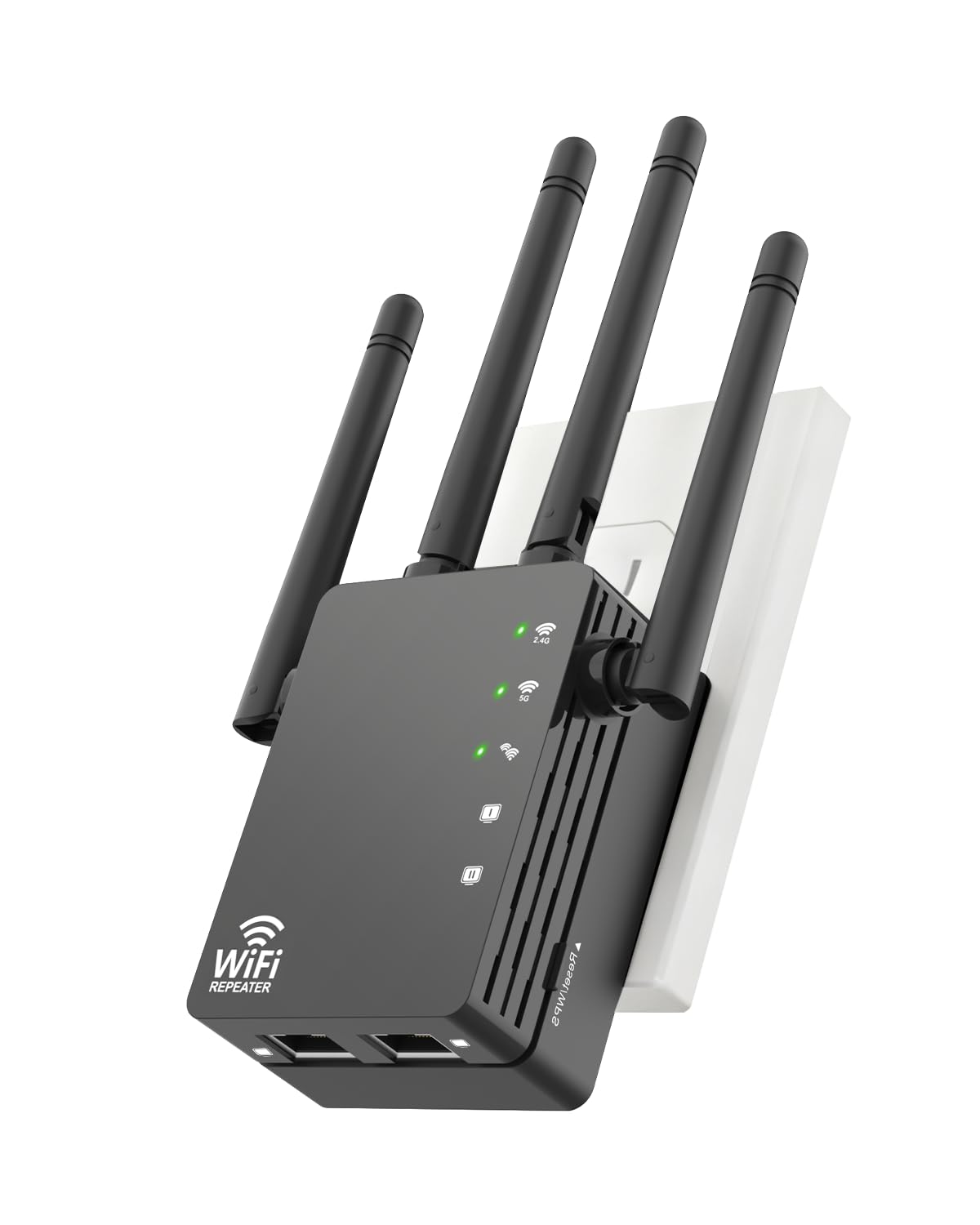 WiFi Extender Signal Booster for Home, WiFi Extender, Long Range up to 12880 Sq Ft and 105 Devices, Internet Extender WiFi Booster, WiFi Repeater with Ethernet Port, Signal Booster