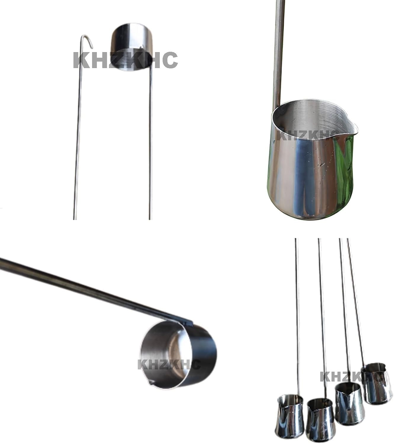 Tomamuestras Agua Acero Inoxidable De 250 Ml, Cucharón Muestreo Agua, Longitud Del Mango, Gancho De 1 M Con Asa, Cucharón Líquido Resistente For Pruebas Laboratorio, Industriales Y Ambientales