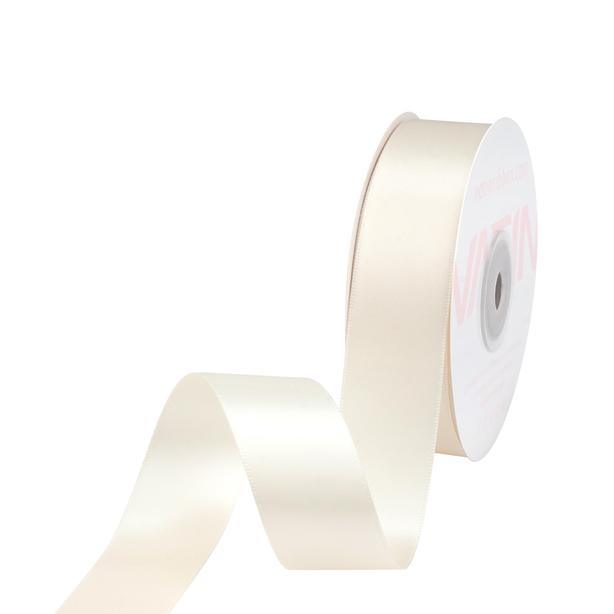 VATIN 100mm Wide Double Faced Polyester Deep Navy Blue Satin Ribbon- 4.5 Metre/Spool, Perfect for Chair Sash, Making Bow, Sewing and Wedding Bouquet — view 115