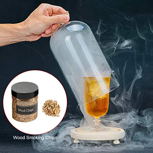 Lascas de madeira defumadas, lascas de madeira para fumar e grelhar, especiarias, cozinha molecular,