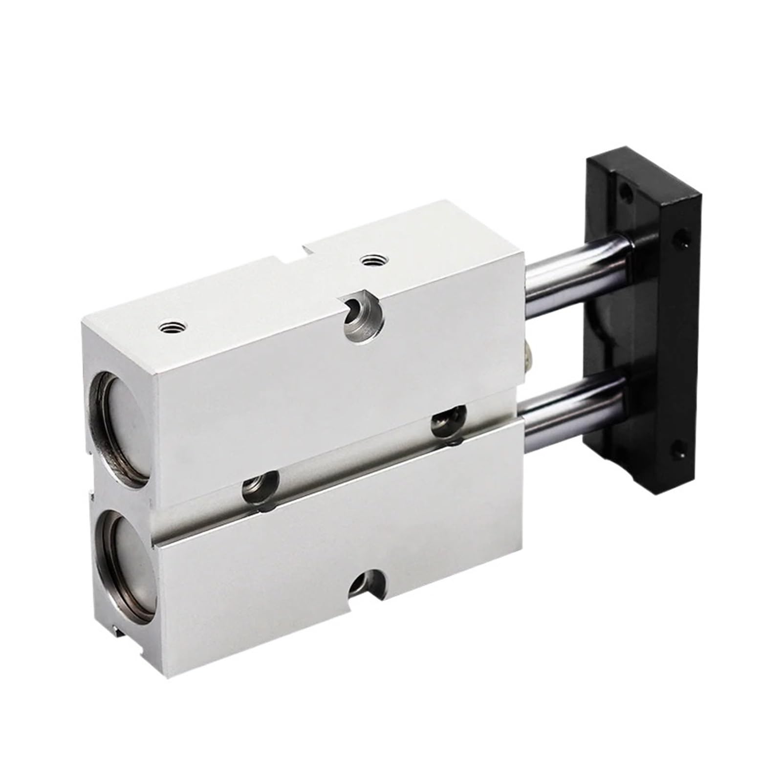 Cylindre pneumatique TN 16mm anti rotation pour guidage stable