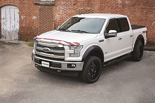 Stampede 8432-2 Ruff Riderz Fender Flare for Ford, Set of 4 (Smooth Black)
