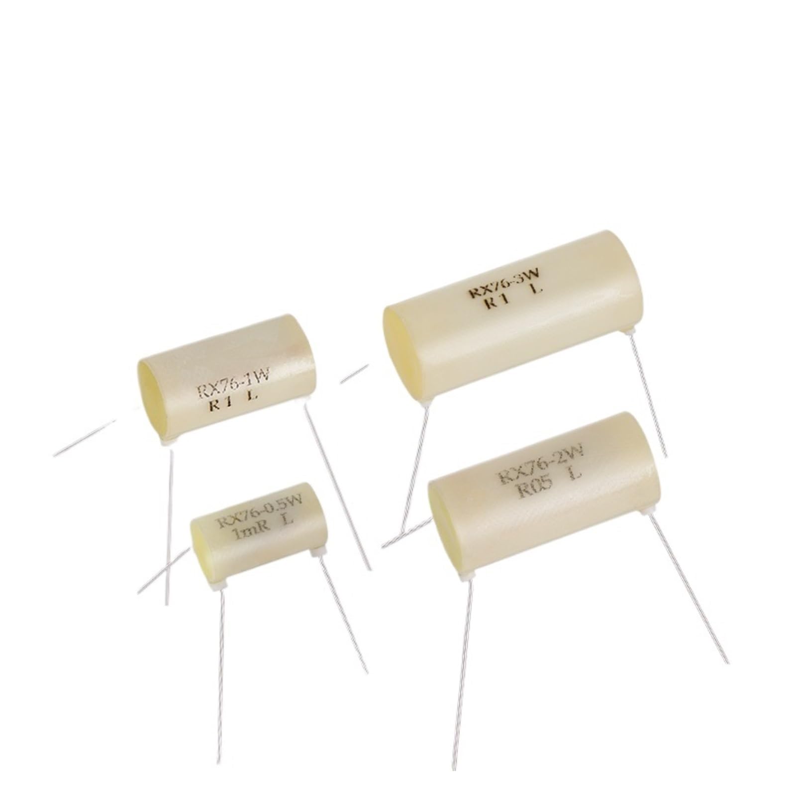 Résistance haute précision RX76 à quatre fils, 0,5 W, 5 ohms, étalonnage, coefficient basse température, échantillonnage, enroulement, résistance fixe