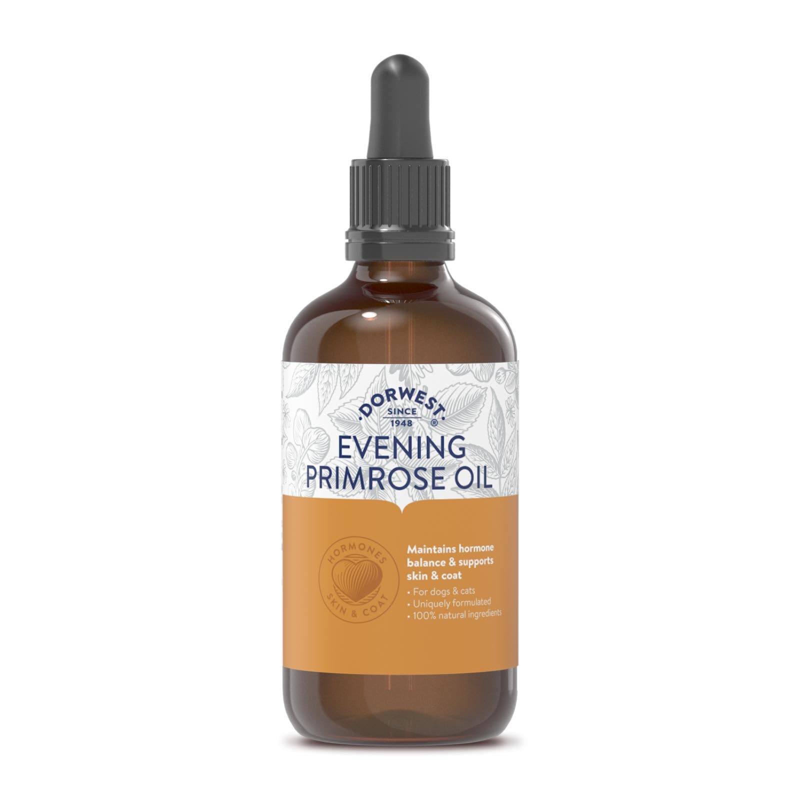 Evening Primrose Oil Liquid for Dogs and Cats 100 ml