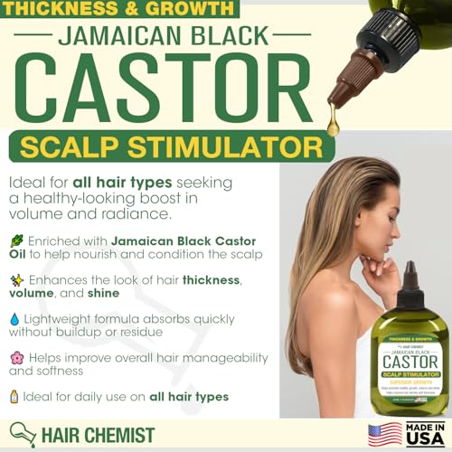 Hair Chemist Jamaican Black Castor Oil Scalp Stimulator 7.1oz — view 4