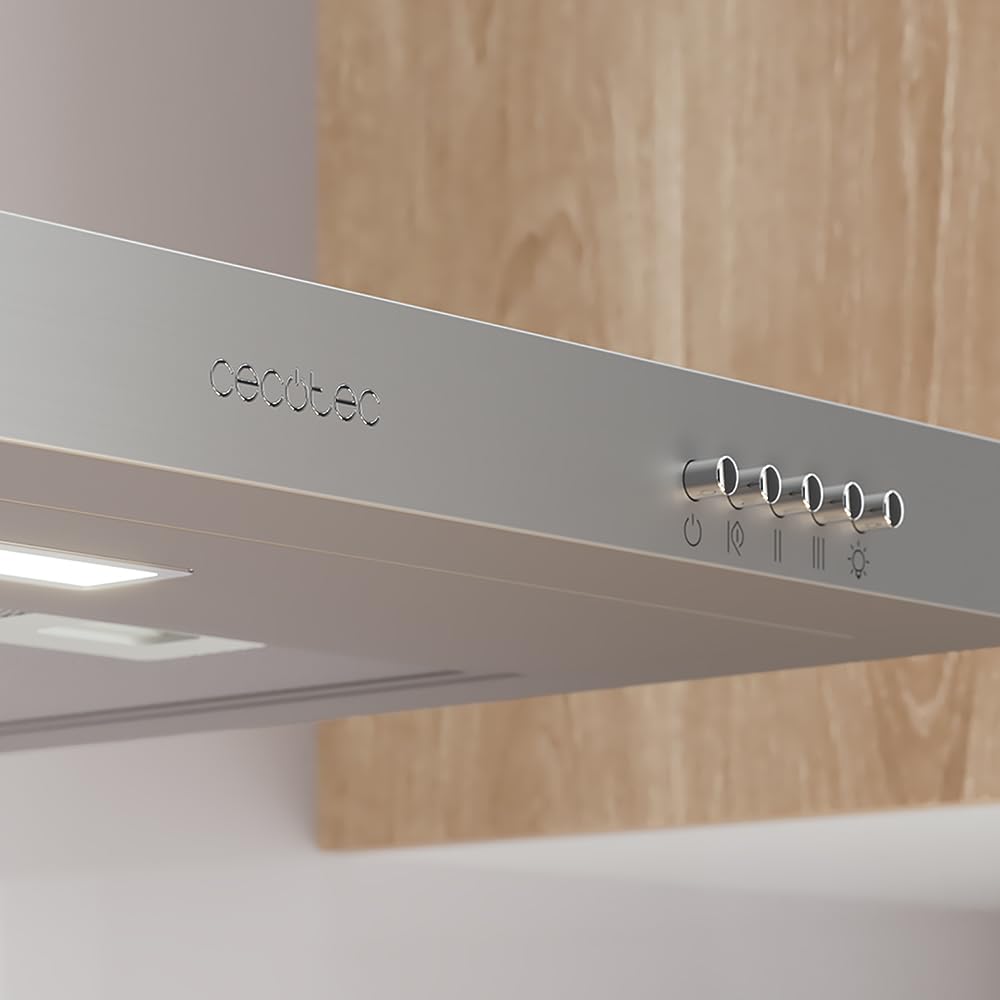 Cecotec Bolero Flux TM 703500 Okap 70 cm 350 m3/h 70W Stal nierdzewna