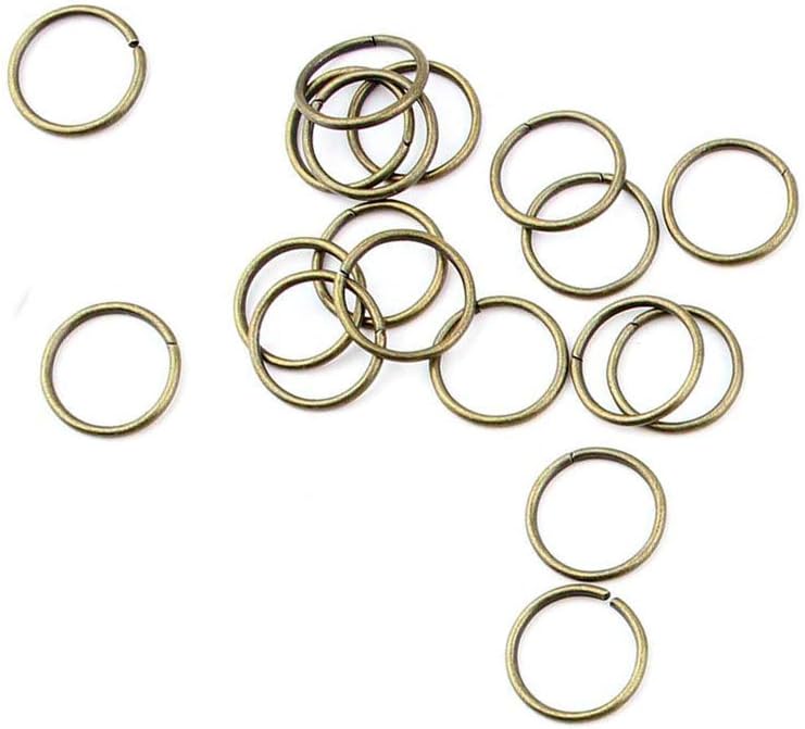 Jewelry Making Charms Jewellery Charme Antique Brass Tone Fashion Finding for Necklace Bracelet Pendant Earrings Repair DIY YJ057 Jump Rings 14mm