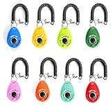 HENGBIRD Juego de 8 Clickers para Perros, Accesorio Adiestramiento Perro