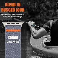 Nylon Sport Loop Band Kompatibel mit Apple Watch Armband – Ansicht 3