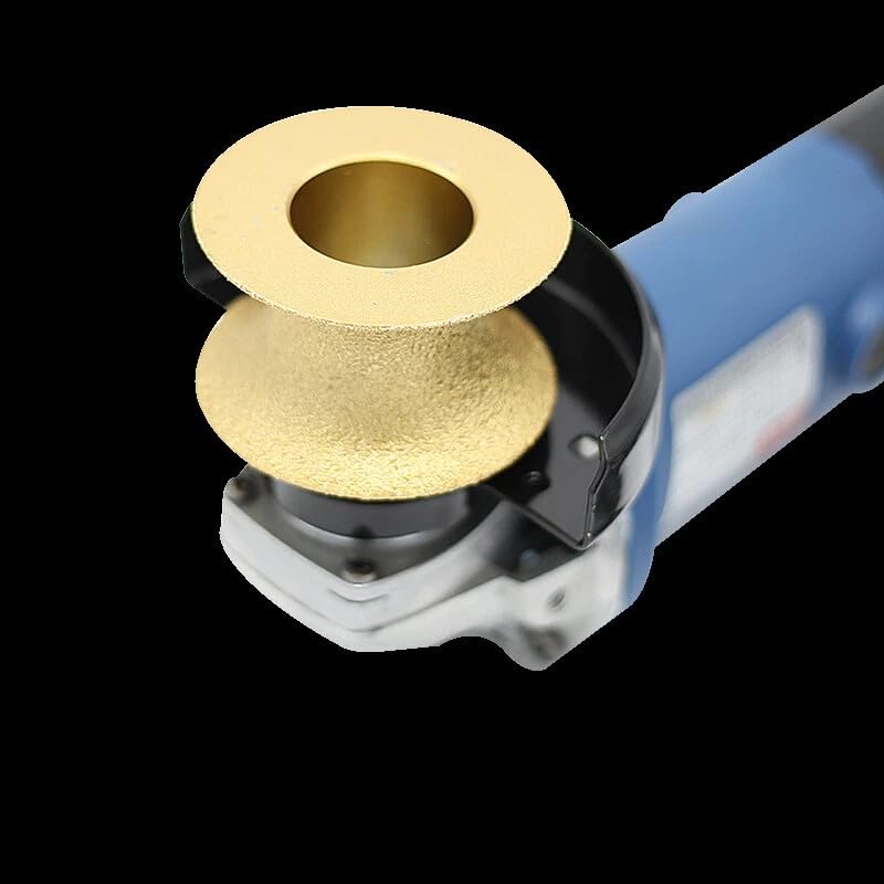 V10 3/8" Full Bullnose Diamond Shaping Wheel Router Bit for Granite Marble Glass