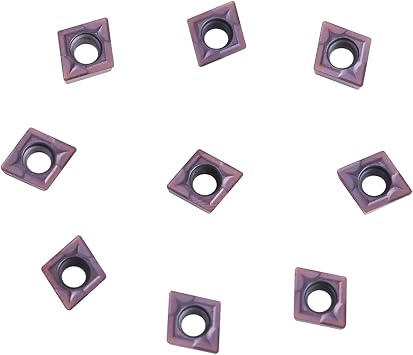 Ccmt06 Ccmt06 Insert 10Pcs Cnc Carbide Tips Inserts Blade Cutter Lathe Turning Tool With Box Ccmt060204 Vp15Tf