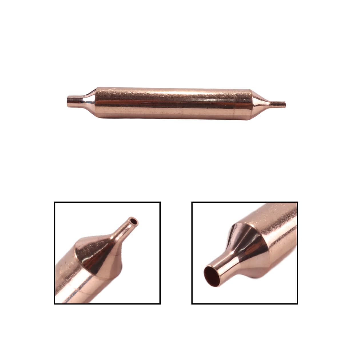Ticha 4Pcs Kupfer Kühlschrank Trockner Filter Einzelrohr, Kühlung Zubehör Für Kühlschrank & Gefrierschrank