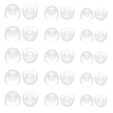15 Pairs Silicone Ear Bud Replacement Pieces Earbuds Ear Tips Replacement Ear Bud Covers S/M/L Sizes Ear Gels Soft Earphones Earbuds Clear Ear Cushion Ear Bud Tips Replacement Kit