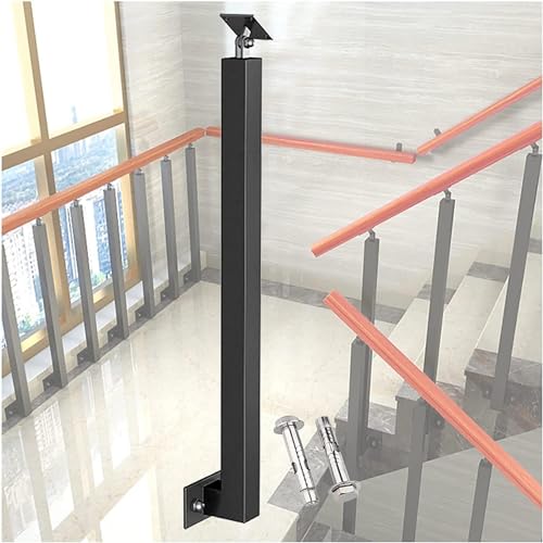 Garde-corps carré pour escalier de plate-forme moderne or