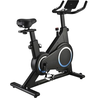 FASTGO Digital Display Application Assisted Magnetic Spin Bike 6kg Flywheel Exercise Fitness Bike