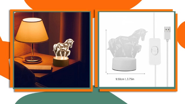Lampes de transport 12 volts tirées par cheval carré en acier