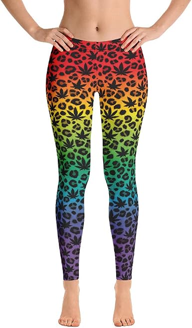 Leopard Leggings Womens Stretchy 