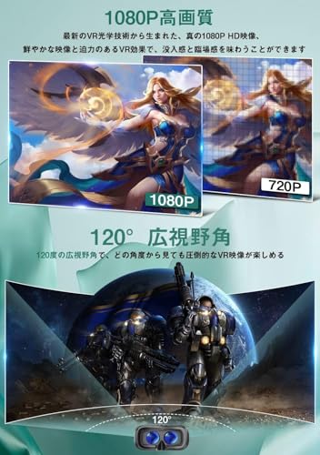 VR SHINECON VRゴーグル スマホ用 G09+B3 の商品画像 2