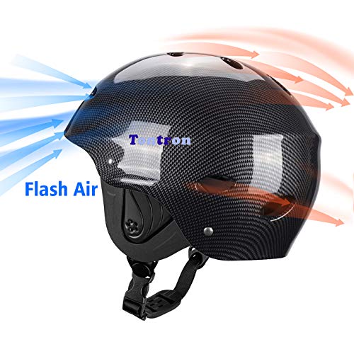 image for Tontron Adult Whitewater Kayaking Canoeing Watersports Helmet (Gloss B