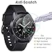 EZCO 5-Pack Screen Protector Compatible with Samsung Galaxy Watch 42mm, Waterproof Tempered Glass Screen Protector Cover for Galaxy Smart Watch [Scratch Resist] [99.9% Clear HD] [Anti-Bubble]
