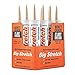 Sashco Big Stretch Acrylic Latex High Performance Caulking Sealant, 10.5 Ounce Cartridge, Almond (Pack of 12)