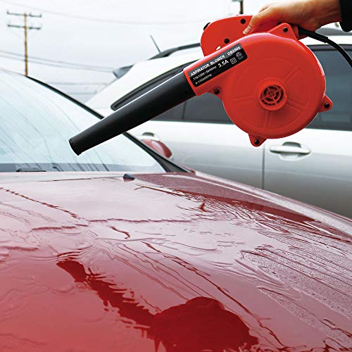 Toolman Corded Electric Compact Leaf Blower Sweeper Vacuum Cleaner 5.0A 6 Speed 13000RPM DB2506 - Thumbnail 6