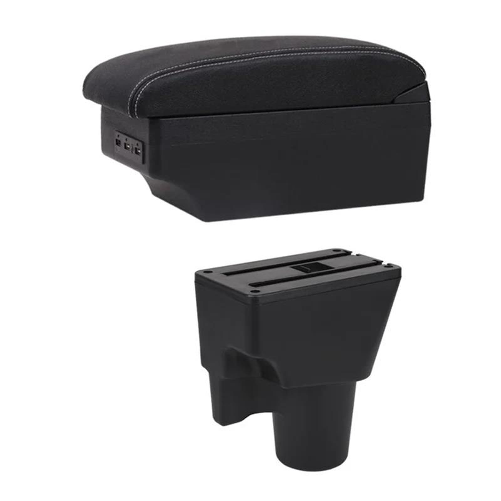 Ysdsls E White Line 1 Car Interior Accessories Center Console Multifunctional Storage Box Armrest For Picanto