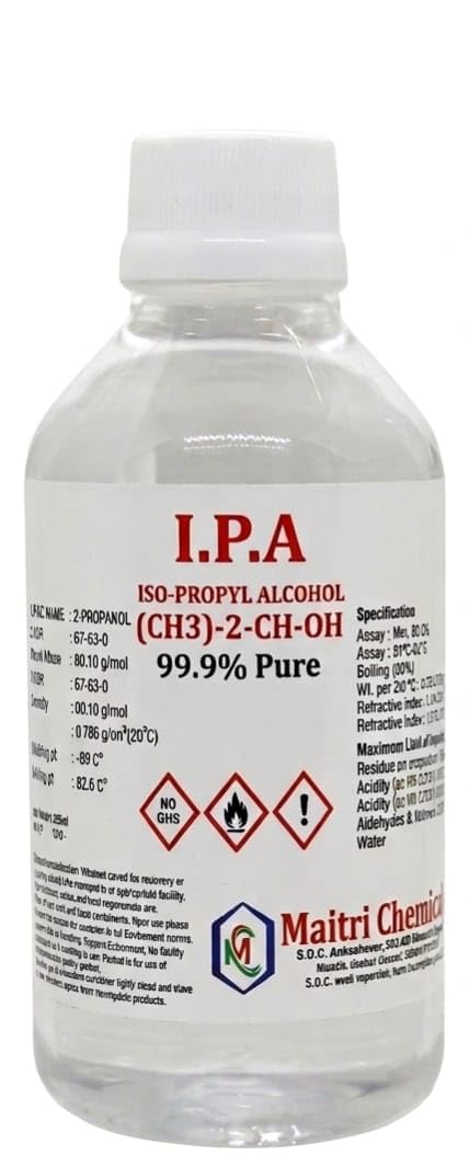 IPA Iso-Propyl Alcohol 99.9% Pure | Multipurpose Cleaning, Lab, Electronics & Medical Use (IPA)-image-38