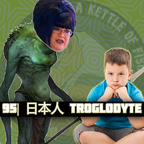 95| 日本人 Troglodyte Podcast Por  arte de portada