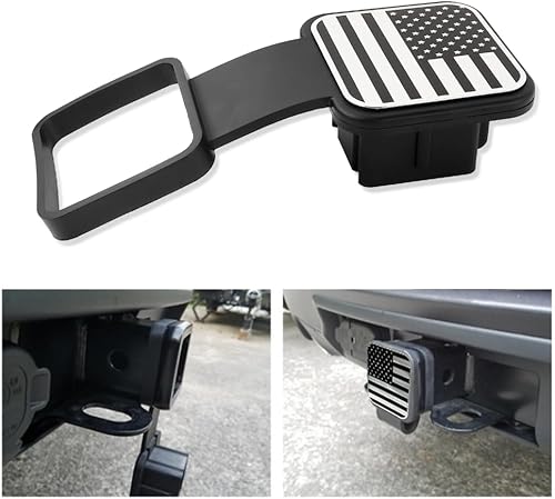 Cubiertas para enganche de remolque, cubiertas de enganche de boca cuadrada de 2 pulgadas para decoración y protección de automóvil, cubierta de disponible en Yaxa Peru