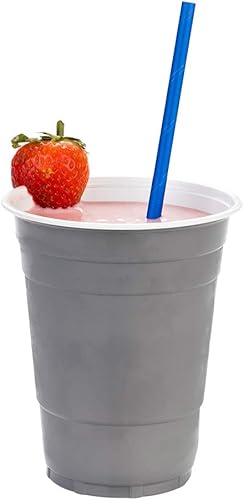 Miniatura 5 de Paja de papel rosa biodegradable, 0.236in - 7 34 pulgadas - Caja de 25 unidades - Utensilios para restauración