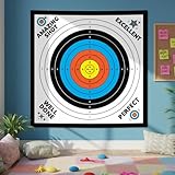 Neasow Archery Target Tapestry, Game Tapestries for Sticky Toys Cornhole Alternative Party Prop for Dorm Room Decor Makeover, 60x60 inches