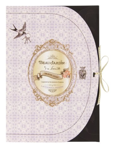 BEAU JARDIN - Forro perfumado para cajones (Aroma de Lavanda y jazmín)