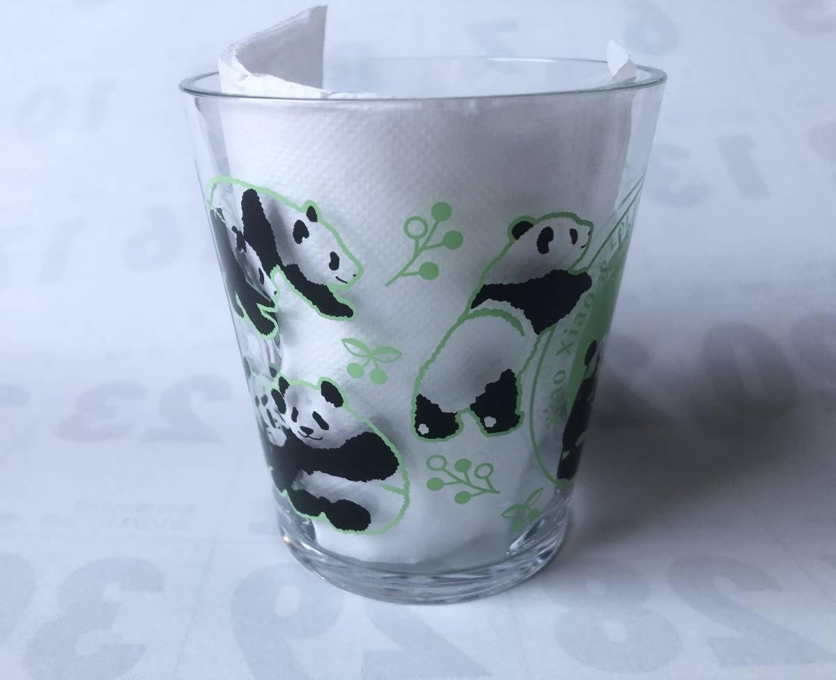 Amazon.co.jp: シャオシャオ レイレイ 2歳 記念 タンブラー 双子パンダ