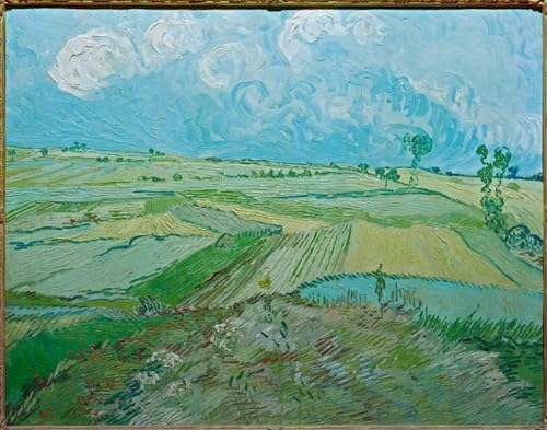 Peinture Champs de blé Van Gogh pour habiller un grand mur vide