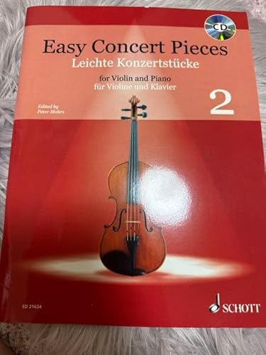 Easy Concert Pieces for Violin and Piano