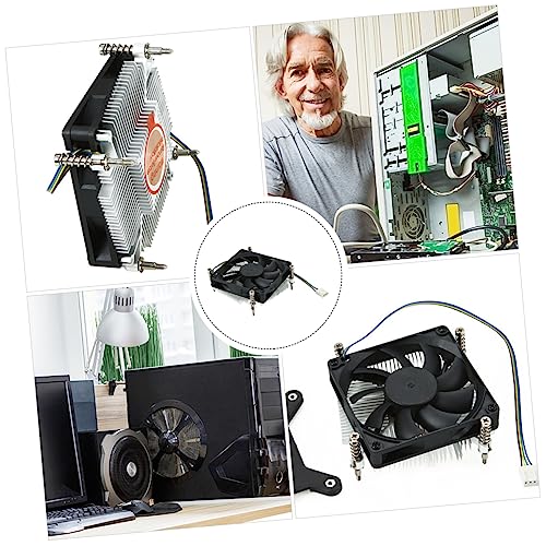 Ventilateur processeur : lot de 2 radiateurs pour boîtier PC