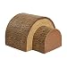 ECR4Kids SoftZone Tree Tunnel and Climber, Toddler Playset, Chocolate, 2-Piece