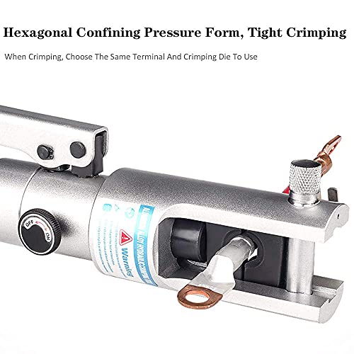 Pince à sertir hydraulique à serrage hexagonal SZY-240Slow - 4