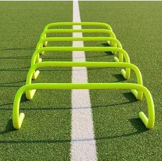 6 Inch Agility Hurdles for Speed Training | Mini Sports Training Hurdles Set | Speed & Agility Training Equipment for Football, Cricket & Fitness (Pack of 6)-image-43
