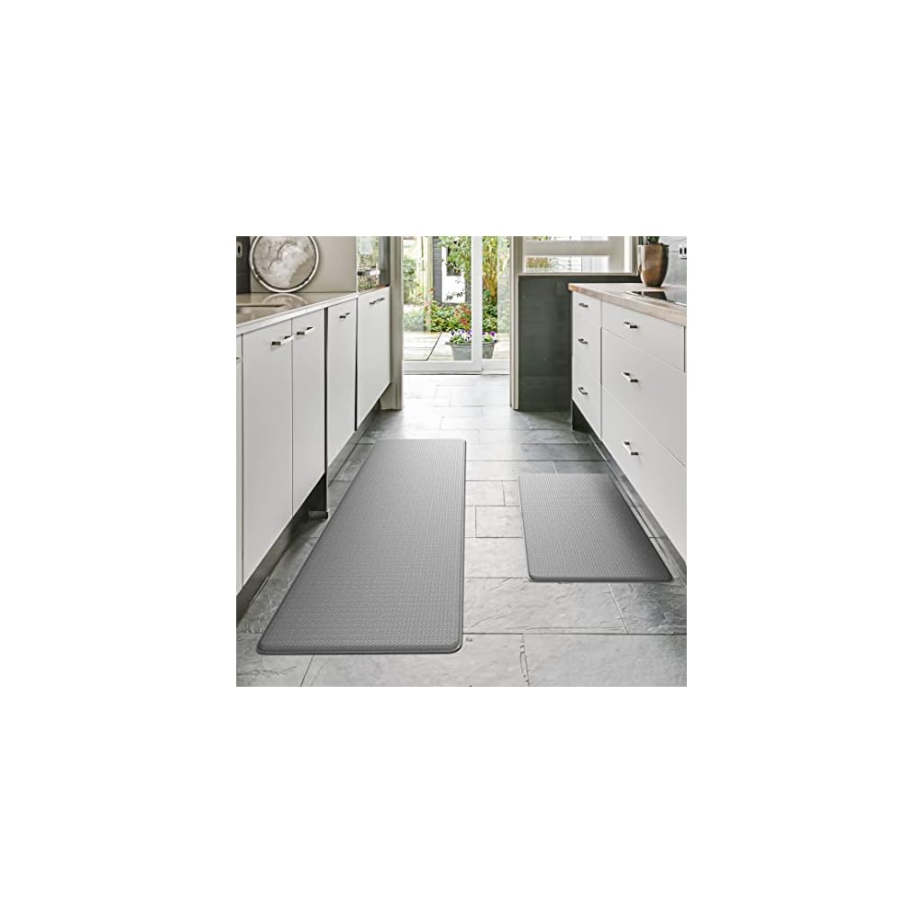 Homergy-Anti-Fatigue-Kitchen-Mats-for-Floor-2-Piece-Set-Memory-Foam-Cushioned-Rugs-Comfort-Standing-Desk-Mats-for-Office-Home-Laundry-Room-Waterproof-Ergonomic-173x303-and-173x59