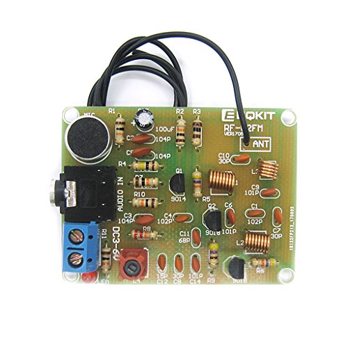 BIlinli DIY Kit 88-108MHz FM-zender Frequentie Modulatie Draadloze Microfoon Pak - Image 3