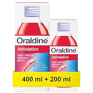 ORALDINE Mondwater 400 ml + 200 ml gratis